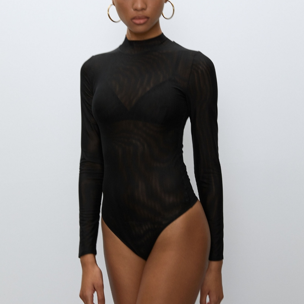 Parlay Bodysuit XS Black